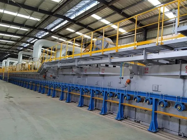 Línea de producción de vidrio flotado de gran formato de 600t/d en Tanzania