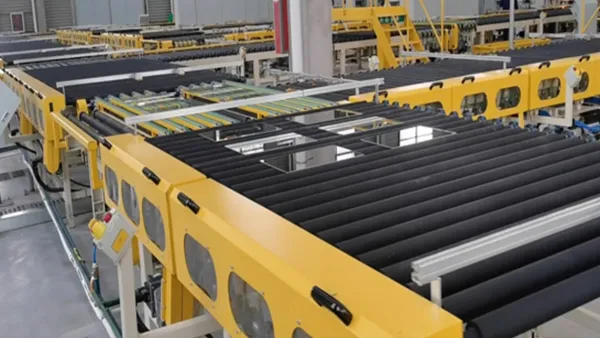 Línea de producción de vidrio arquitectónico