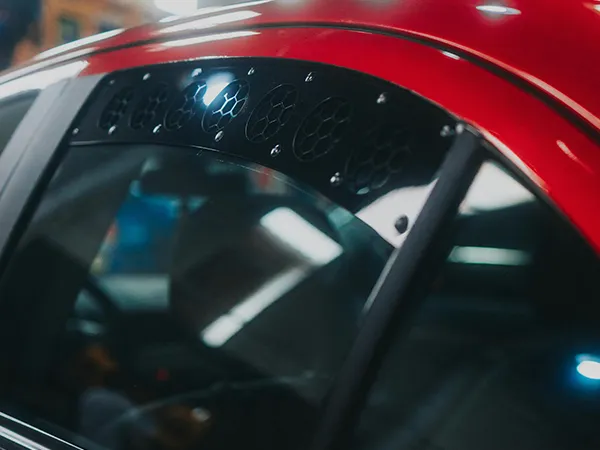 Línea de producción de vidrio para automóviles