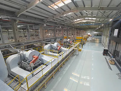 Horno de recocido de vidrio flotado