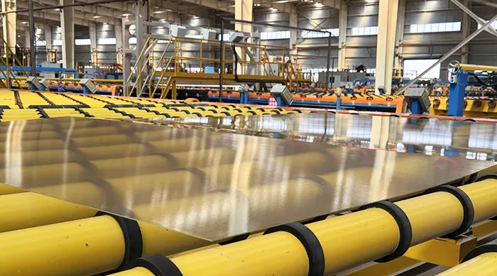 Línea de producción de vidrio laminado