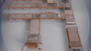 Línea de producción de vidrio flotado