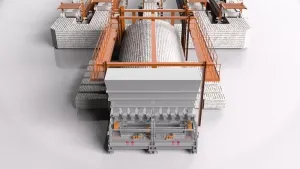 Línea de producción de vidrio laminado