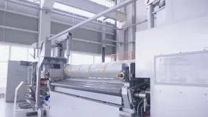 Laminadora de vidrio solar