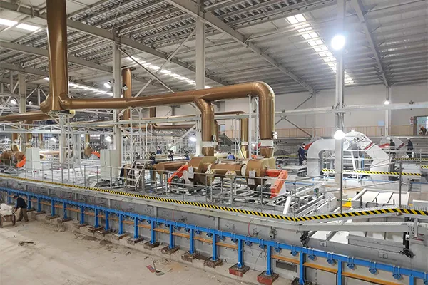 Horno de recocido de vidrio laminado con transportador de rodillos