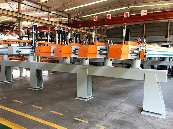 Cortadora automática transversal de vidrio (Corte en línea)