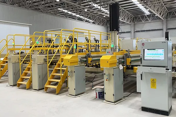 Cortadora automática longitudinal de vidrio (Corte en línea)