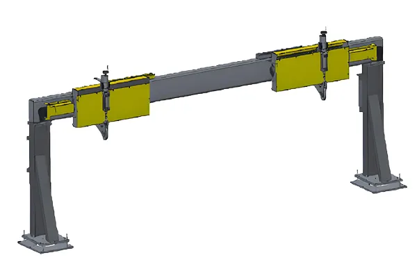 Máquina recortadora de bordes de vidrio