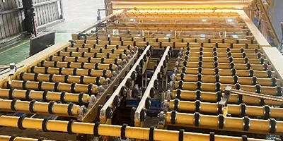 Transportador de caída combinado (doble lámina + brazo oscilante)