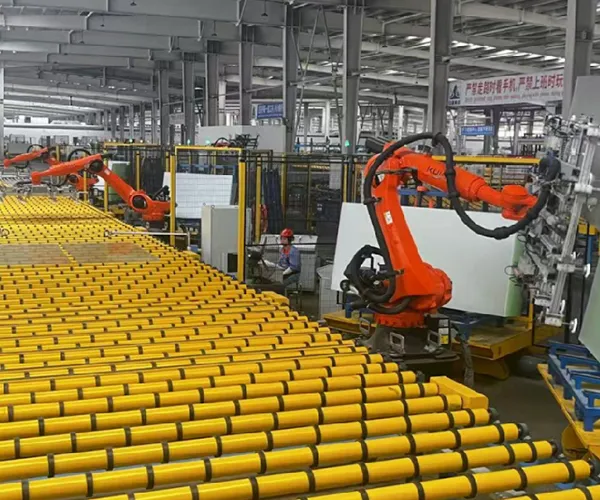 Métodos flexibles de manipulación y recogida de vidrio