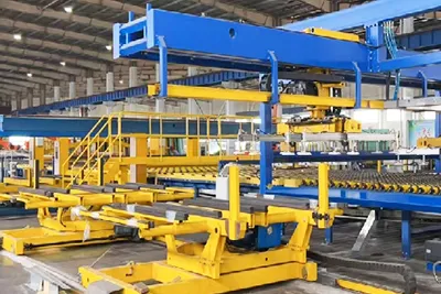 Máquina de apilado de vidrio