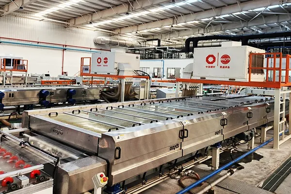 Lavadora de vidrio solar