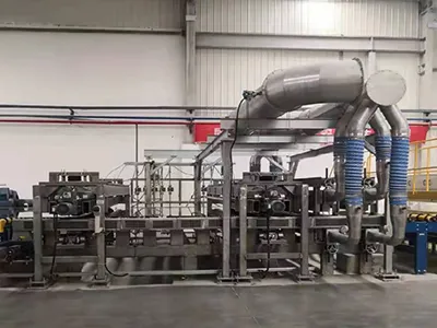 Lavadora de vidrio solar