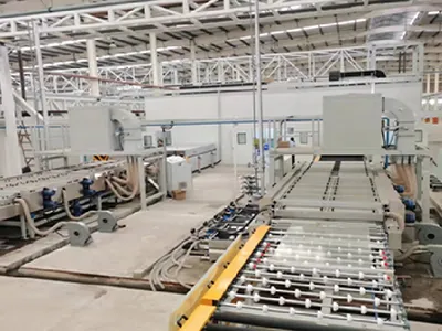 Lavadora de vidrio solar