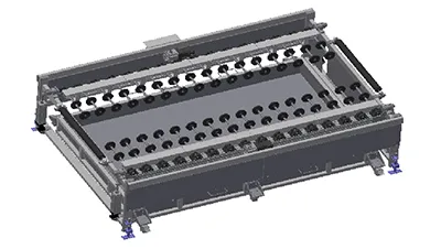 Transportador del sistema de rechazo