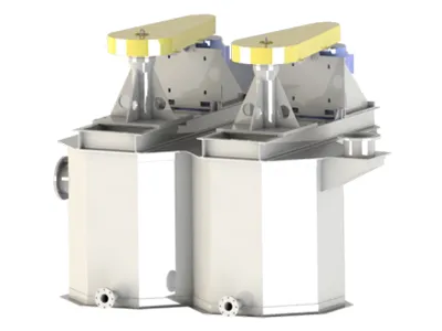 Lavadora de atrición (lavadora de arena de vidrio)