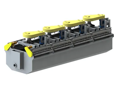 Máquina de flotación continua