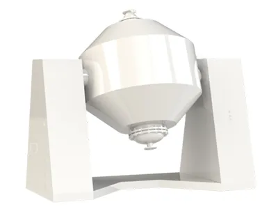 Secadora/mezcladora de vacío de doble cono