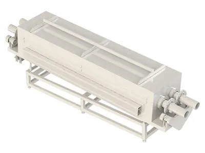 Horno de enfriamiento por agua de doble tubo