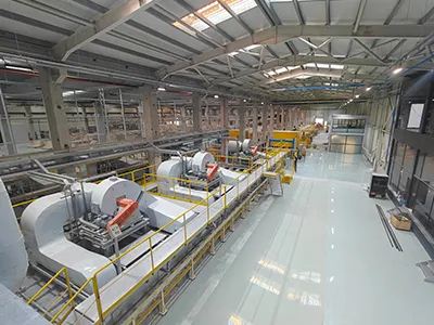 Horno de recocido de vidrio flotado