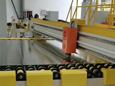 Fabricación de vidrio flotado impulsada por IA