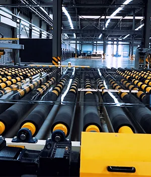 Línea de producción de vidrio plano